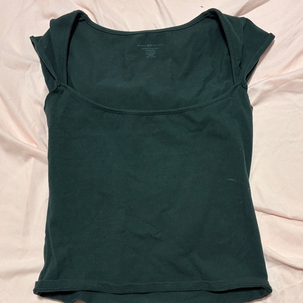 Brandy Melville Green Top - never worn